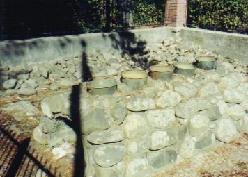 Replicated salt making works at Seaside, OR.  September 22, 2003